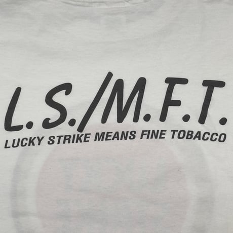 LUCKY STRIKE L.S./M.F.T. MEANS FINE TOBACCO WHITE XL 6232