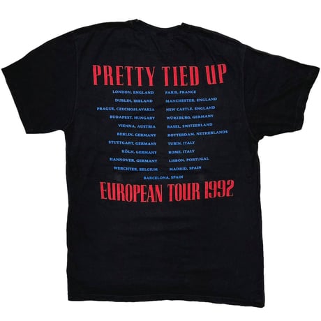 GUNS N ROSES PRETTY TIED UP EUROPEAN TOUR 1992 EURO FITS XL 3610