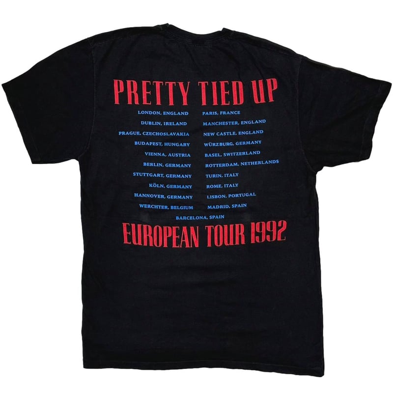 GUNS N ROSES PRETTY TIED UP EUROPEAN TOUR 1992