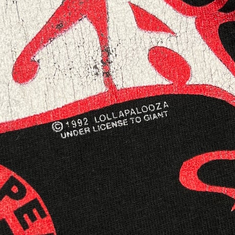 LOLLAPALOOZA 92 FESTIVAL GINAT XL 8939