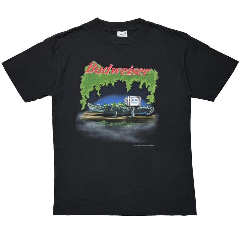 Budweiser WILD OATS USA製 Tシャツ Vintage 1994 Budweiser Tシャツ WILD OATS企業系