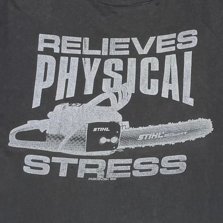 STIHL RELIEVES PHYSICAL STRESS REDNEK 1992 XL 8343