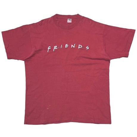 FRIENDS MOVIE PROMO 1995 FADED RED FRUIT OF THE LOOM XL 0778