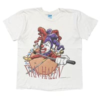 VAN HALEN 1995 BALANCE TOUR CLOWN WHITE FRUIT OF THE LOOM LARGE 0484