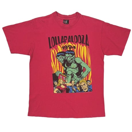 LOLLAPALOOZA 1994 MUSIC FESTIVAL RED giant BY TEE JAYS XL 3103