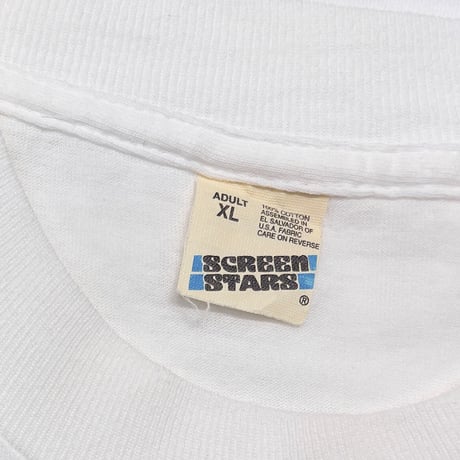 NEWPORT LOGO TEE WHITE SCREENSTARS XL 5485