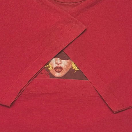 MADONNA THE GIRLIE SHOW RED FITS XL 8998
