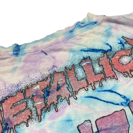 METALLICA 1994 SUMMER TOUR DAZIG SUICIDAL TENDENCIES BOOTLEG TEE TIEDYE SHORT HILLS FITS XL 8894