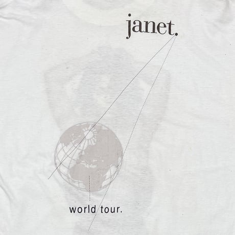 JANET JACKSON WORLD TOUR WHITE XL 0958