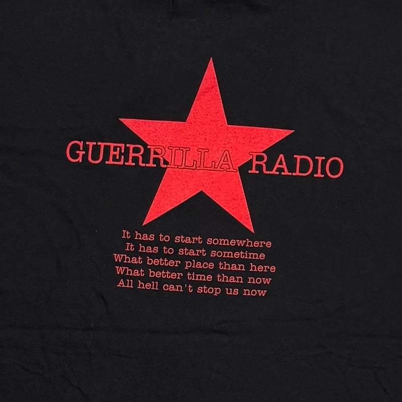 RAGE AGAINST THE MACHINE GUERRILLA RADIO SQUARE