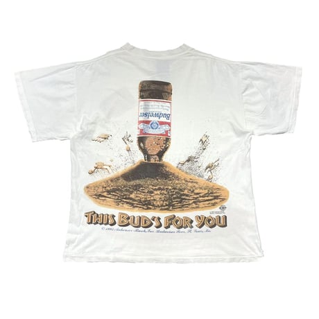 BUDWEISER 1995 THIS BUD'S FOR YOU TULTEX XL 7570