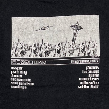 PEARL JAM PROGRAME 1995 ALL SPORT LARGE 0529