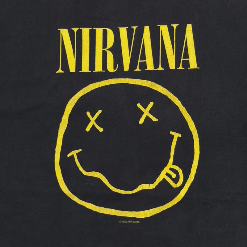 NIRVANA 1992 SMILE JT'S TAG XL 7363 | greatLAnd