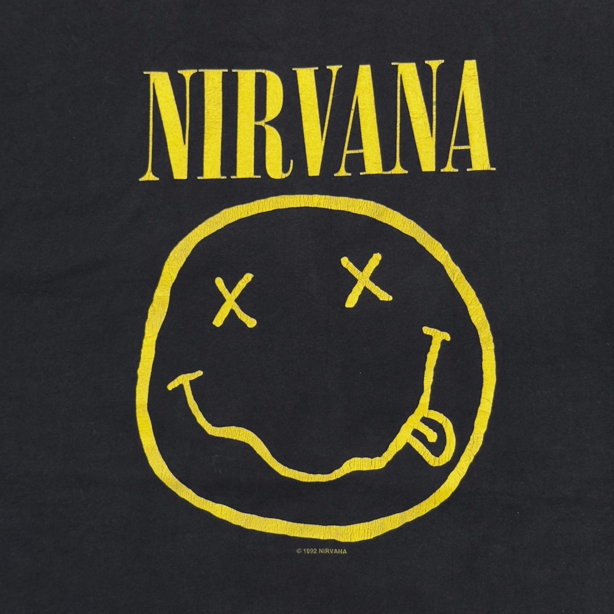 NIRVANA 1992 SMILE JT'S TAG XL 7363 | greatLAnd