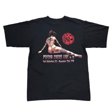 KISS PSYCHO CIRCUS LIVE 1998 BLACK XL 9338