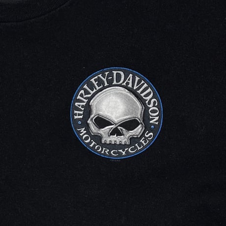 HARLEY DAVIDSON FRONT SKULL GRAUBUNDEN XXL 0743