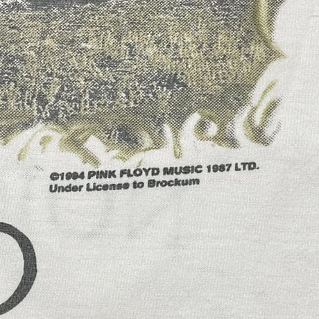 PINK FLOYD NORTH AMERICAN TOUR 1994 WHITE FITS XL 7826