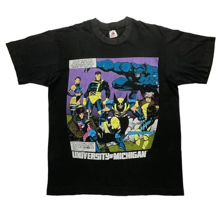 MARVEL COMICS X-MEN UNIVERSITY OF MICHIGAN FRUIT OF THE LOOM LARGE 7740