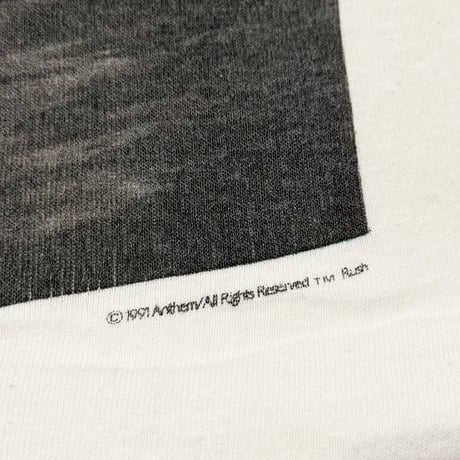 RUSH 1991 ROLL THE BONES WHITE FITS XL 0630