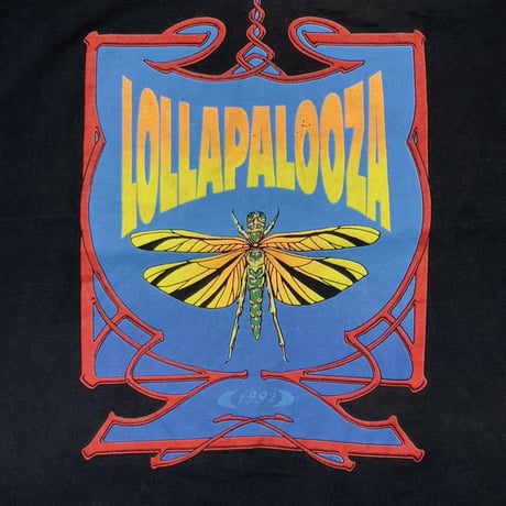 LOLLAPALOOZA 1992 BLACK GIANT XL 0900