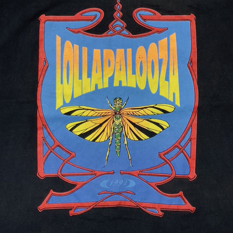 LOLLAPALOOZA 1992 BLACK GIANT XL 0900 | greatLA LOLLAPALOOZA 1992 BLACK GIANT XL 0900 | greatLA