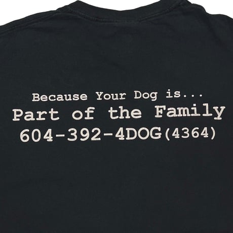 OLD & VINTAGE SNOOP DOGG PARODY THE DOG FATHER LOGO DOUBLE SIDE GILDAN LARGE 2200