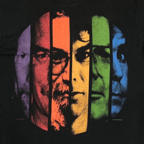 GRATEFUL DEAD 1993 SUMMER TOUR FRUIT OF THE LOOM BLACK XL 2062