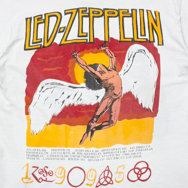 LED ZEPPELIN NO QUARTER LS WHITE XL 8677 | grea