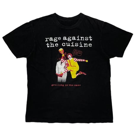 OLD & VINTAGE RAGE AGAINST THE CUISINE GRILLING IN THE NAME FITS M-L 8215