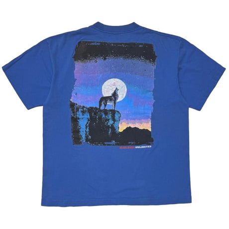 Marlboro COYOTE POCKET TEE BLUE FITS XL 9364