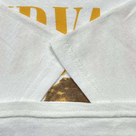 NIRVANA IN UTERO WHITE FITS MEDIUM