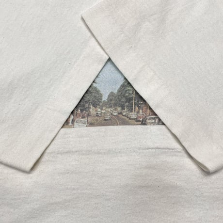 BEATLES 1990 ABBEY ROAD WHITE FRUIT OF THE LOOM XL 9306