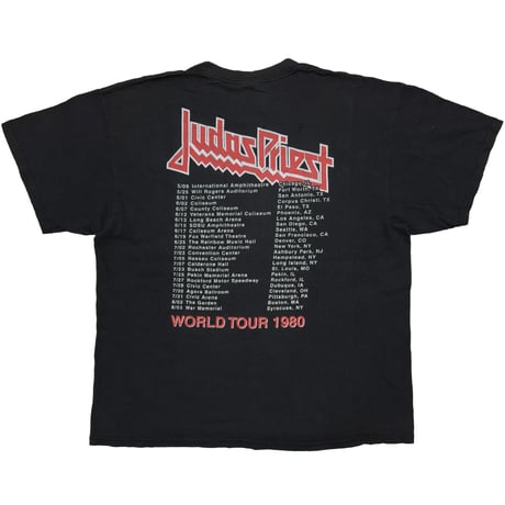 JUDAS PRIEST WORLD TOUR 1980 DELTA XL 6837