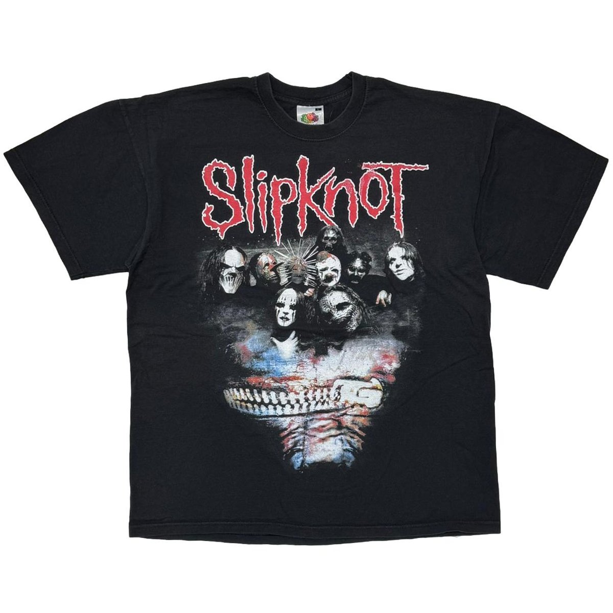 Slipknot FRONT MEMBER BACK LOGO FRUIT OF THE LO