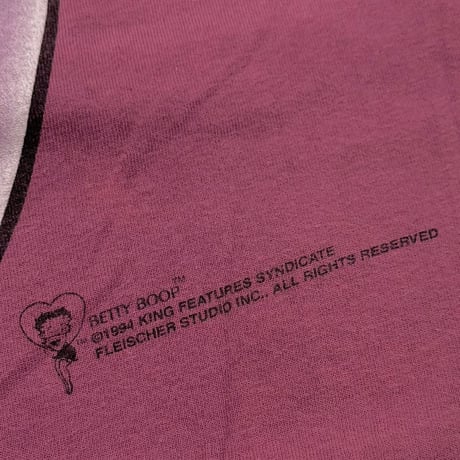 BETTY BOOP BOOPWEAR PURPLE CHANGES LARGE 8247