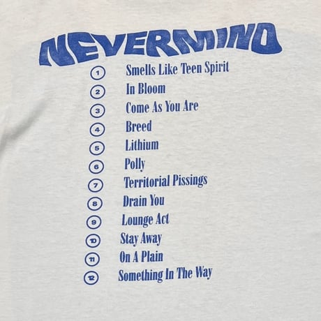 NIRVANA NEVERMIND GIANT XL 2208