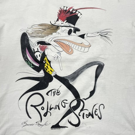 ROLLING STONES 1994 WHITE BROCKUM XL 5595