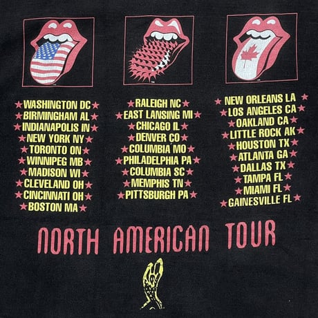 ROLLING STONES NORTH AMERICAN TOUR 1994-95 BROCKUM LARGE 5121