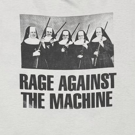 RAGE AGAINST THE MACHINE NUNS AND GUNS LS WHITE SCREEN STARS XL 3571
