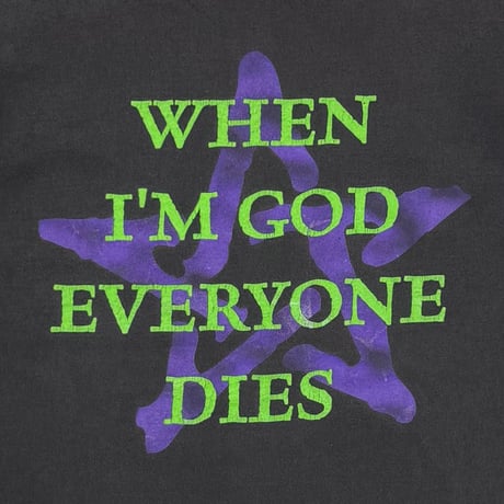 MARILYN MANSON WHEN I'M GOD EVERYONE DIES LS FITS XL 0041