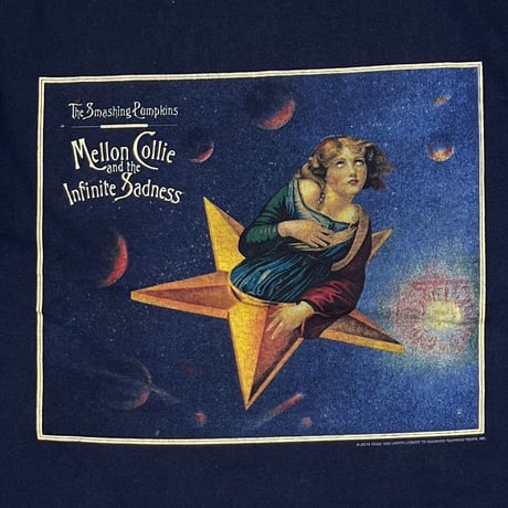 THE SMASHING PUMPKINS MELLON COLLIE AND THE INFINITE SADNESS NAVY TULTEX LARGE 8617