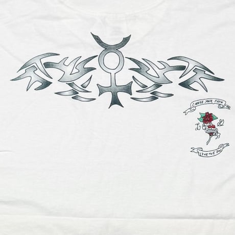 DENNIS RODMAN TATTOO LS WHITE XL 0467