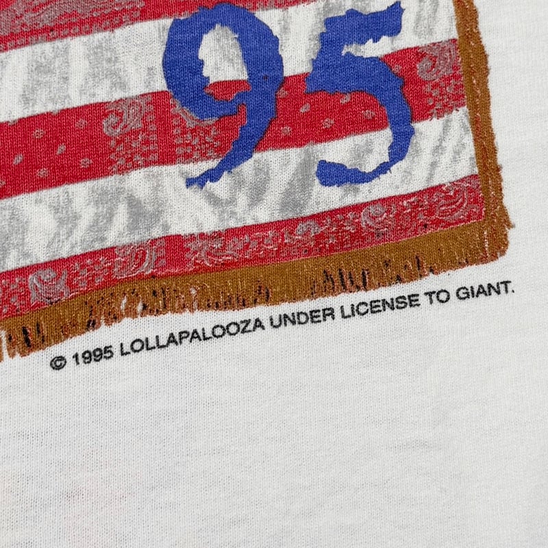 LOLLAPALOOZA 95 AMERICAN FLAG ANVIL LARGE 7935