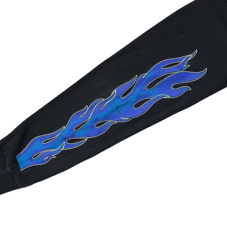 HARLEY DAVIDSON 	BLUE EMBLEM MILWAUKEE, WI ARM FLAME LS LARGE 2907