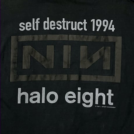 NINE INCH NAILS 1994 the downward spiral self destruct LS  ALL SPORT XL 1893