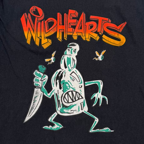 THE WILDHEARTS DOUBLE SIDE CARTOON PRINT LS FITS XL 9947