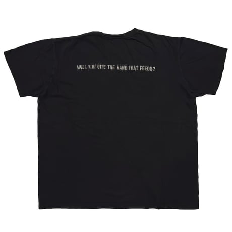 NINE INCH NAILS BOX LOGO WAVEFORM YOU BITE THE HAND THAT FEEDS ? giant XL 4763