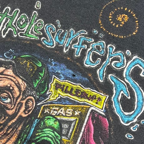BUTTHOLE SURFERS 1994 FILLERUP GAS STATION MUTNAT FRUIT OF THE LOOM LARGE 7487