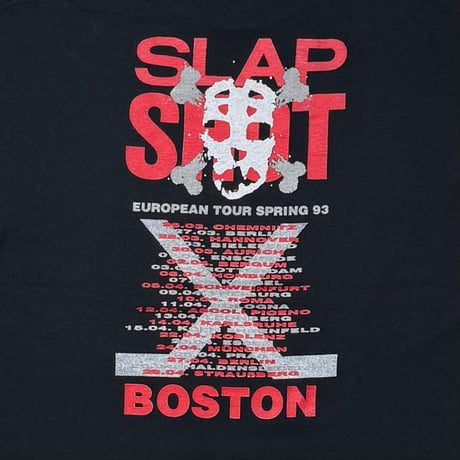 SLAP SHOT EUROPEAN TOUR SPRING 93 LS SCREEN STARS XL 7413