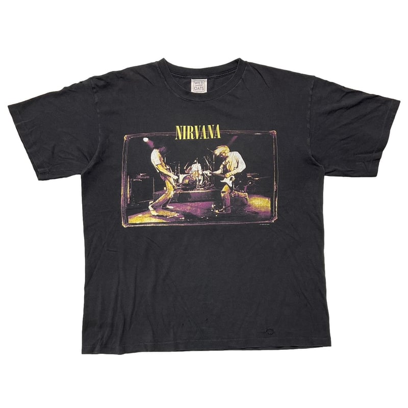 NIRVANA  /  MUDDY BANKS Tシャツ WILD OATS L NIRVANA FROM THE MUDDY BANKS OF THE WISHKAH M&O